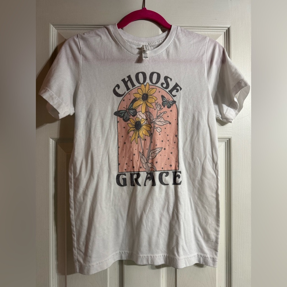 Soft Choose Grace tshirt size small Bella canvas